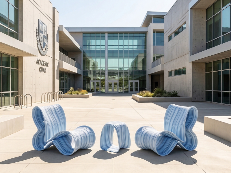 Baja Side Table & Stool – Pool Series