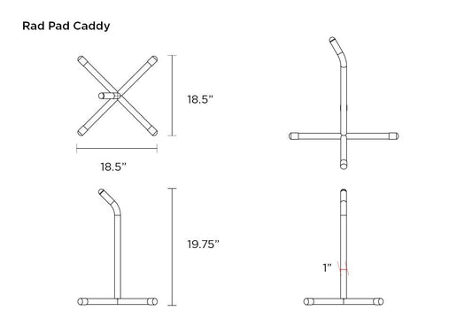 Rad Pad Caddy