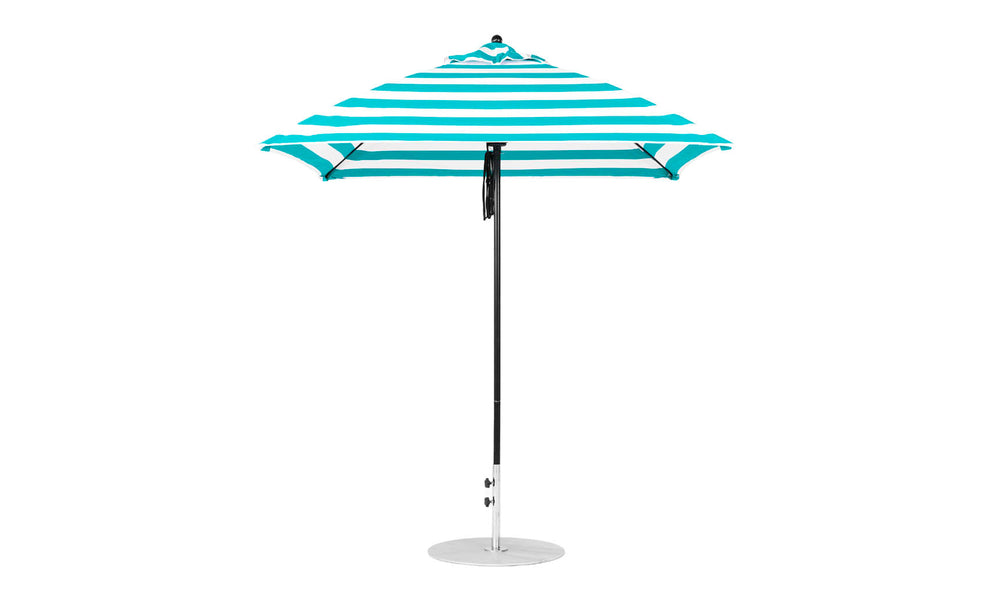 7.5' Square Pulley Essential Fiberglass Umbrella