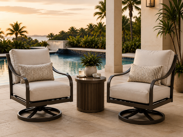 Cove Swivel Lounge Set