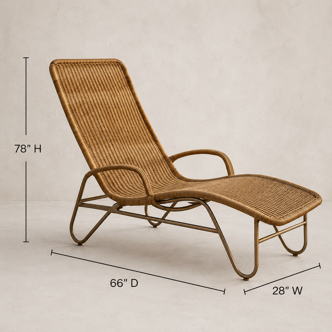 Seabreeze Woven Chaise Lounge