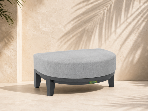 Coronado Aluminum Ottoman