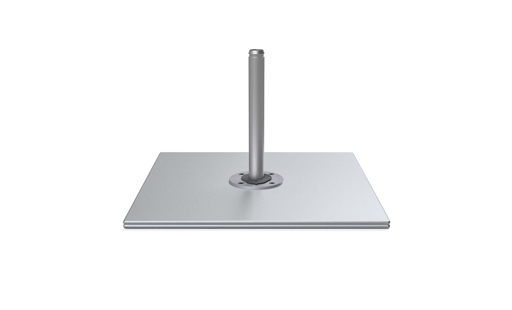 Galvanized Steel Plate Stack Cantilever Base - 400 lbs