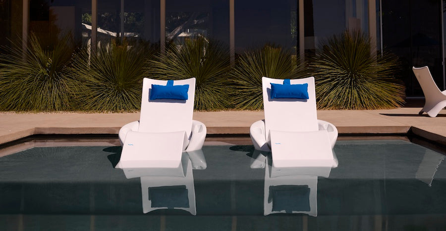 Autograph Chaise Island Lounge In-Pool & Patio Set