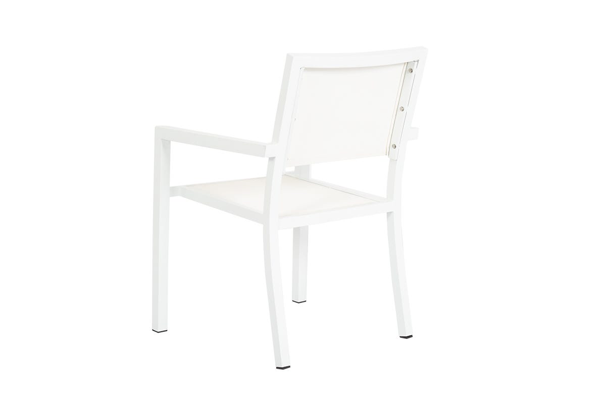 Sunset West Naples Stackable Sling Dining Chair — View 2