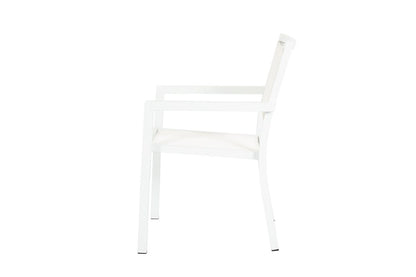 Sunset West Naples Stackable Sling Dining Chair — View 3