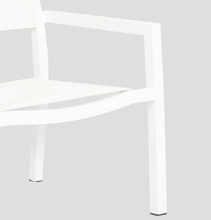 Sunset West Naples Stackable Sling Dining Chair — View 6