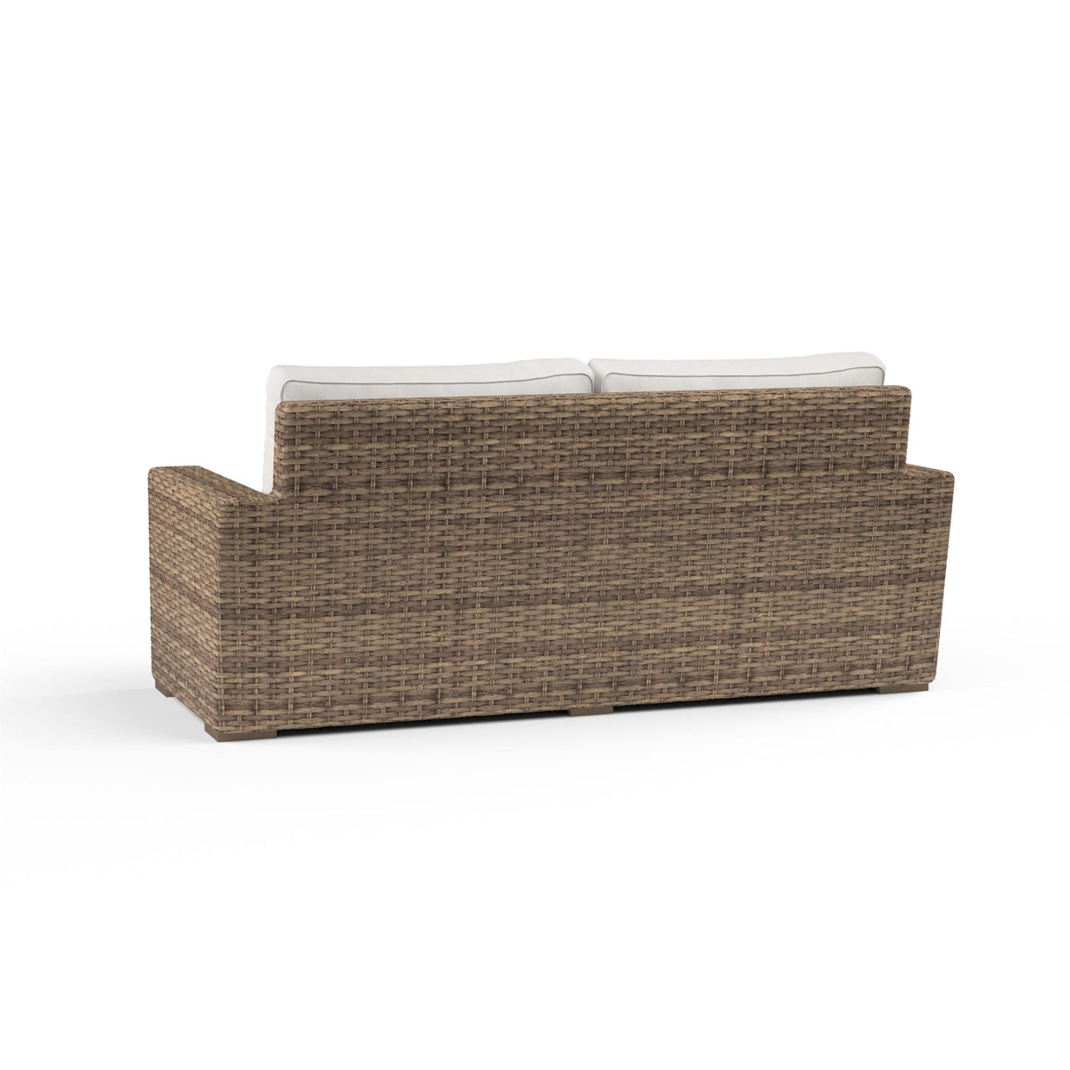 Sunset West Havana Loveseat in Canvas Flax w/ Self Welt — View 2