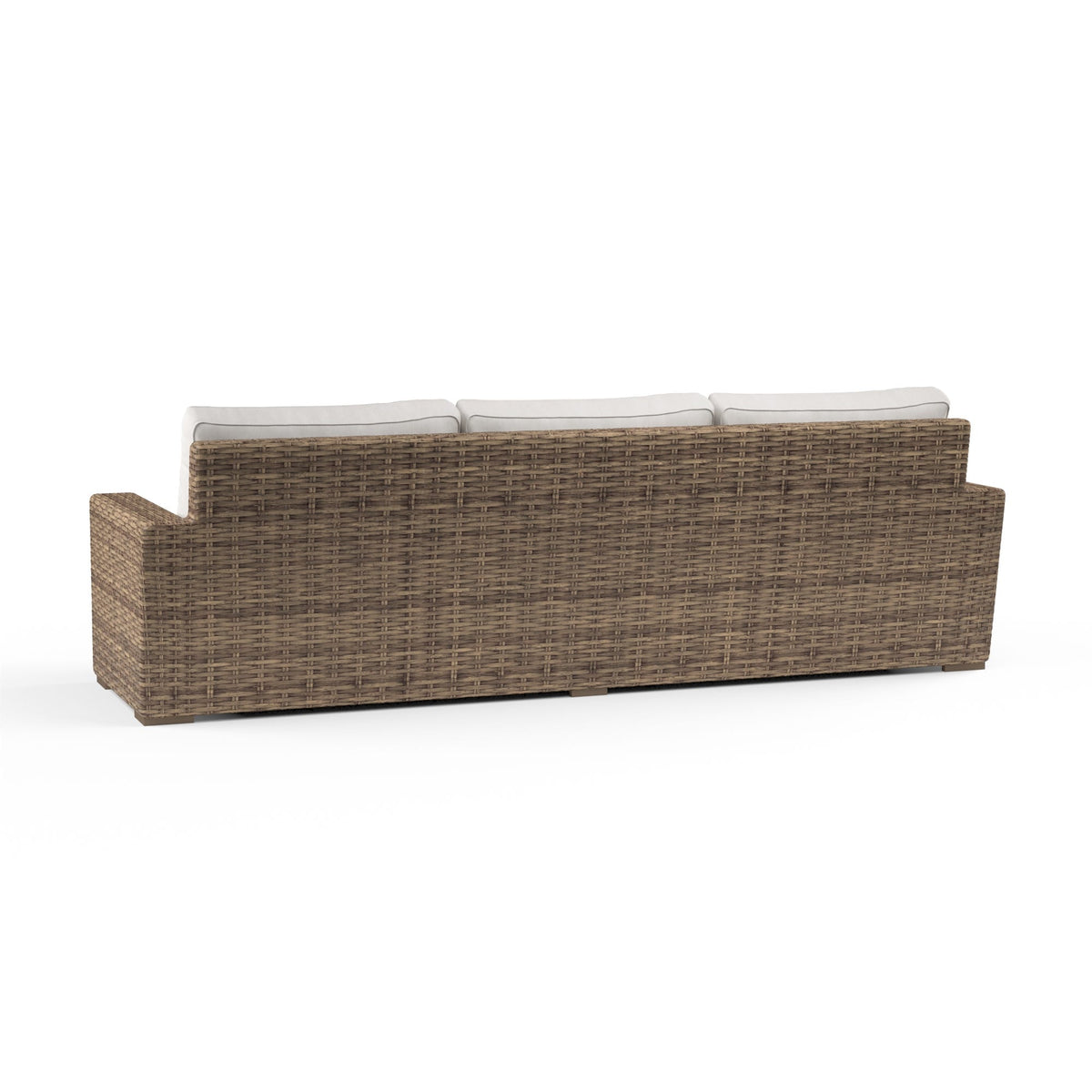 Sunset West Havana Sofa in Canvas Flax w/ Self Welt — View 3