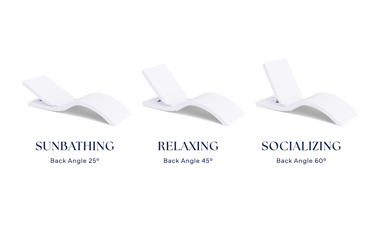 Ledge Signature Adjustable Reclining Chaise