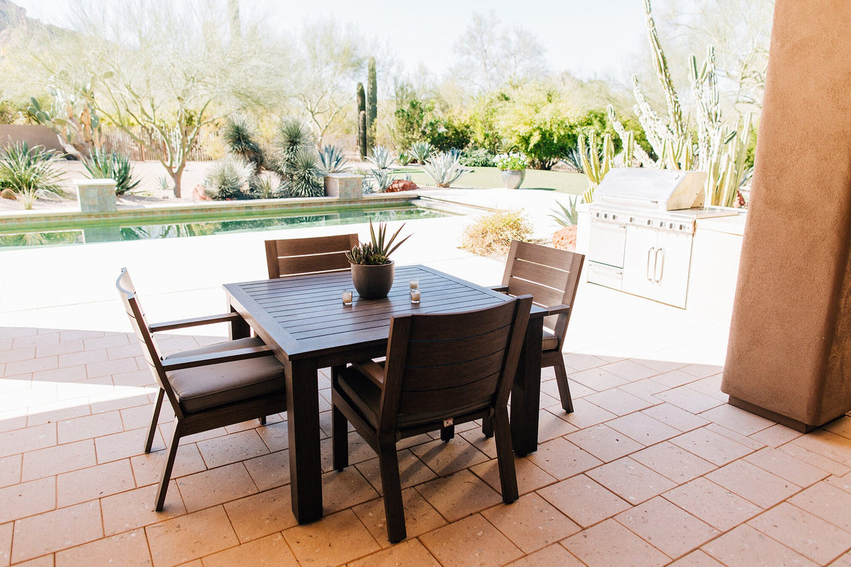 Sunset West Laguna 48" Square Table — View 4
