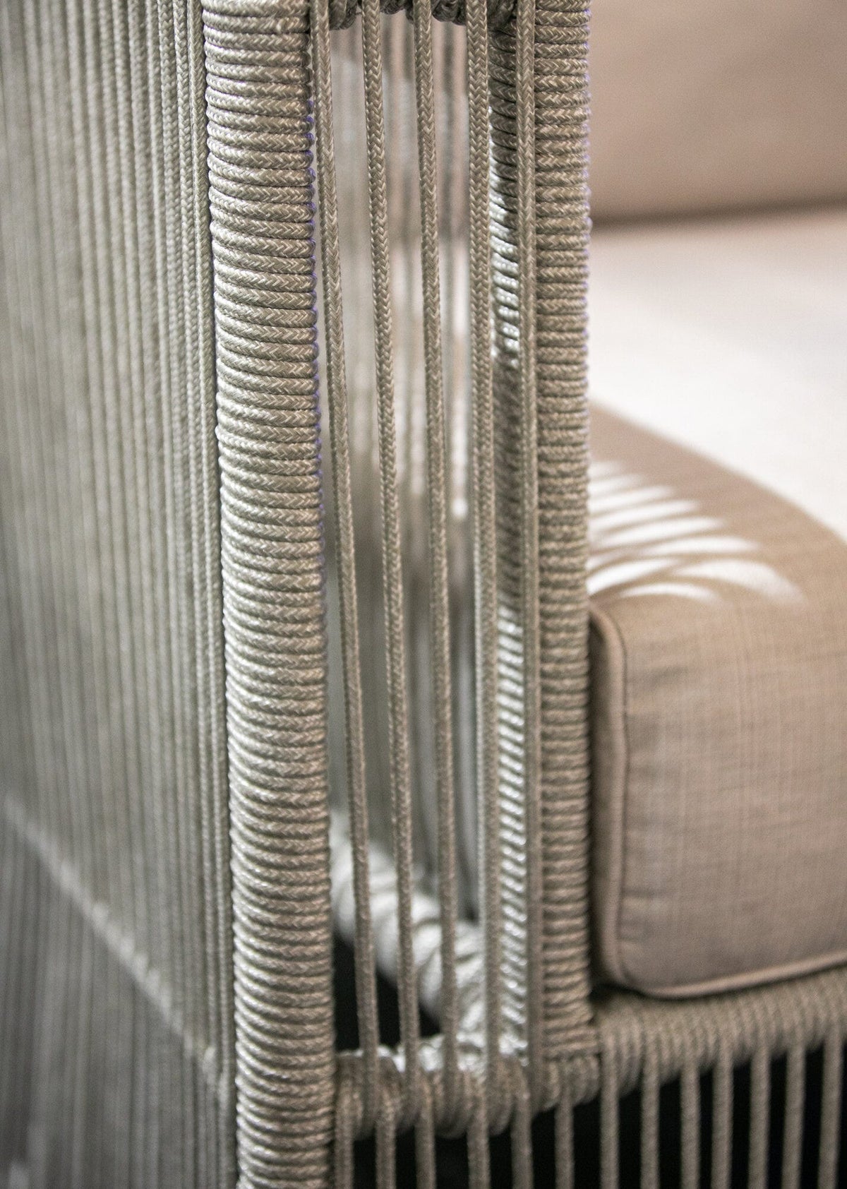 Sunset West Miami Sofa in Echo Ash w/ Self Welt — View 7