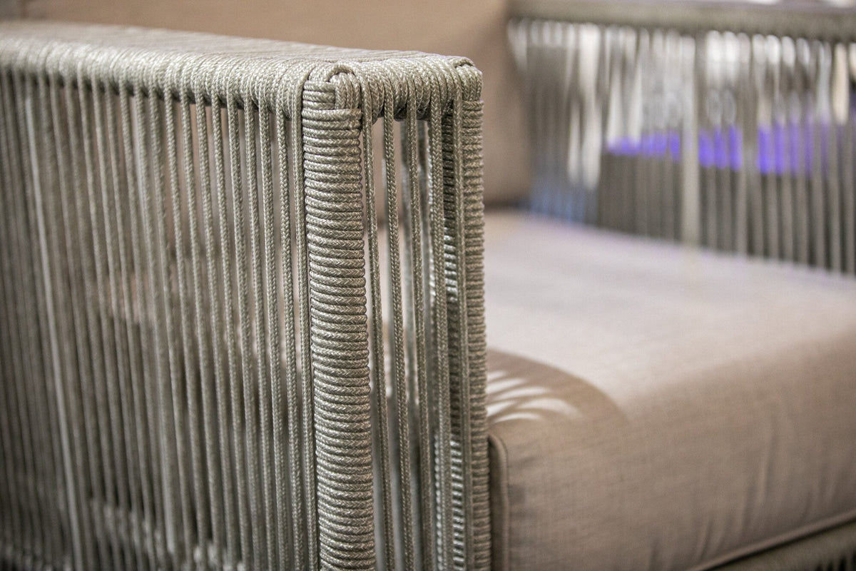 Sunset West Miami Club Chair in Echo Ash w/ Self Welt — View 9