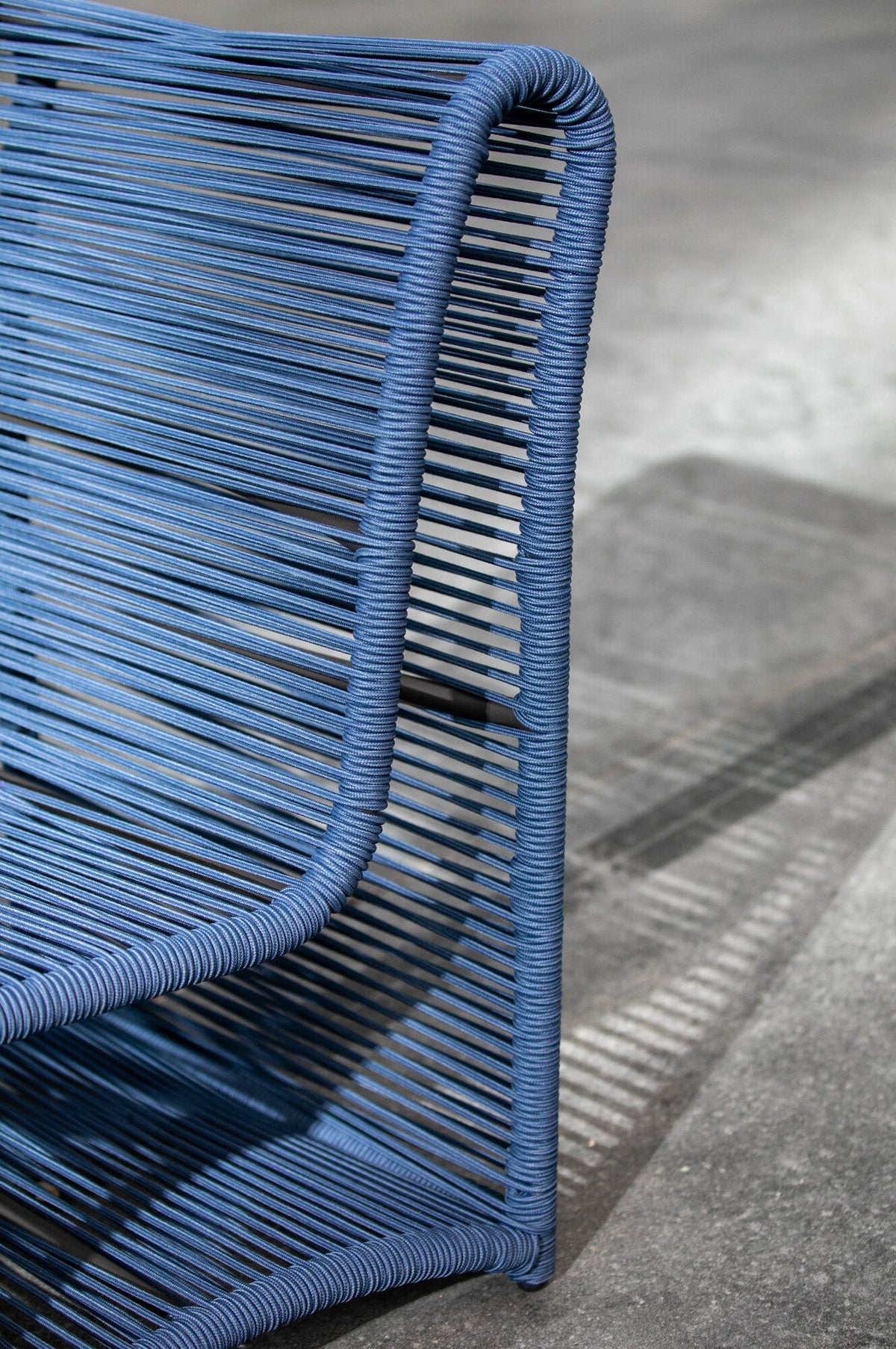 Sunset West Bazaar Marino Armless Club Chair in Navy — View 3
