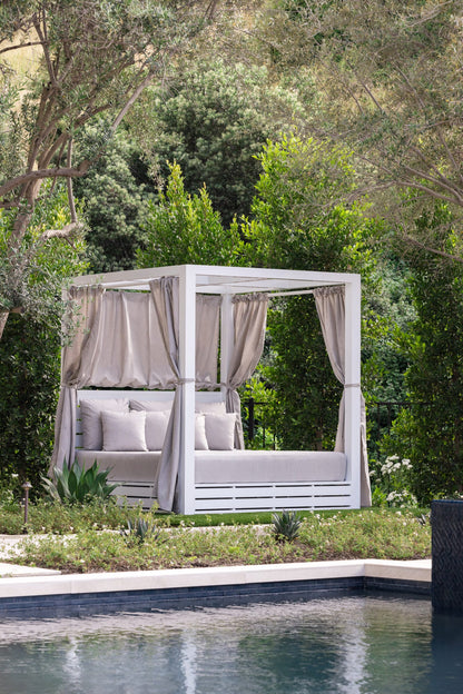 Sunset West Newport Resort King Daybed in Cast Silver, No Welt — View 5