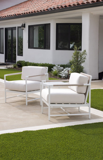 Sunset West Sabbia Club Chair in Echo Ash, No Welt — View 9
