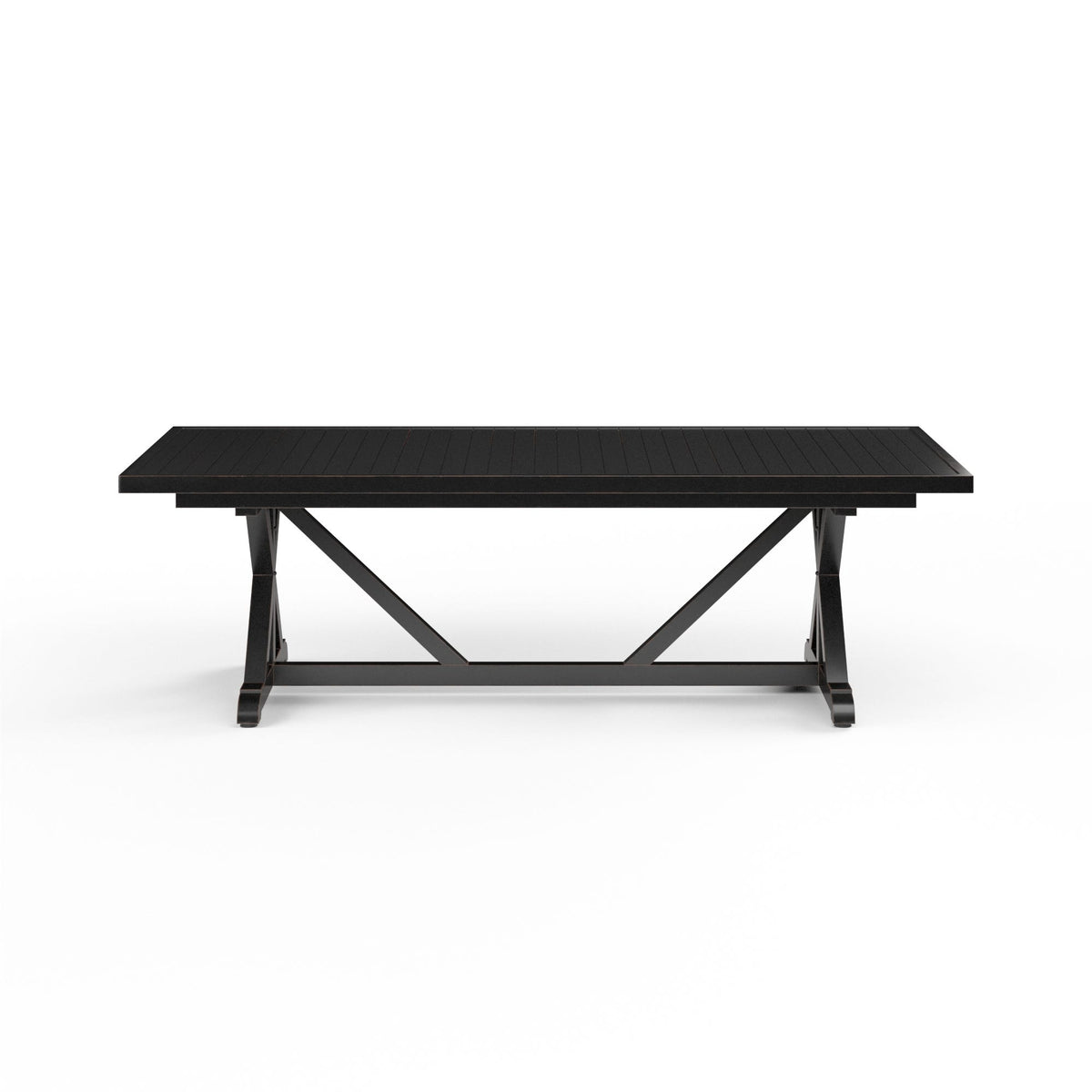Sunset West Monterey Rectangular 96 in. Dining Table — View 3