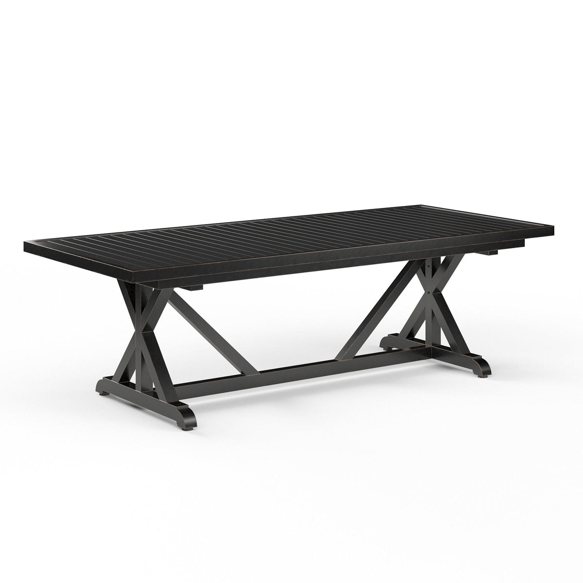 Sunset West Monterey Rectangular 96 in. Dining Table — View 6