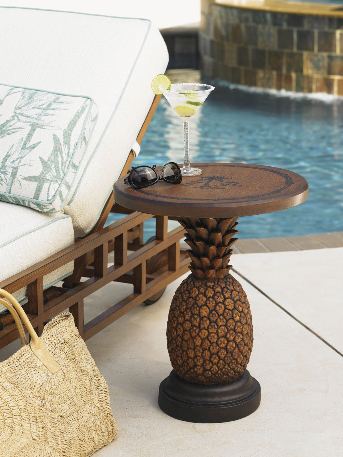 Tommy Bahama Outdoor Alfresco Living Pineapple Table — View 2