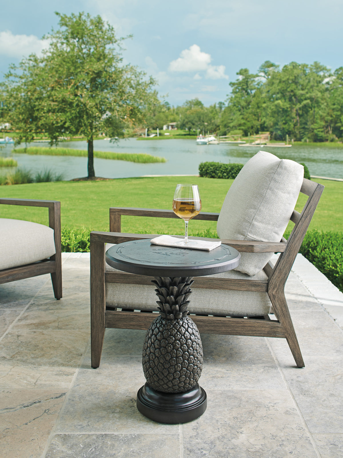 Tommy Bahama Outdoor Alfresco Living Pineapple Table — View 2