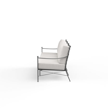 Sunset West Provence Sofa in Canvas Flax w/ Self Welt — View 6