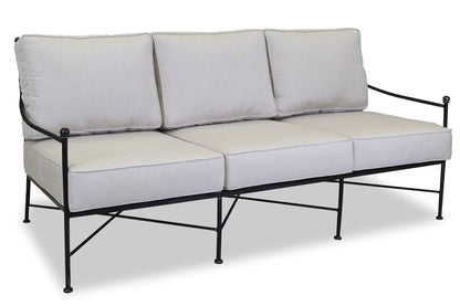 Sunset West Provence Sofa in Canvas Flax w/ Self Welt — View 13