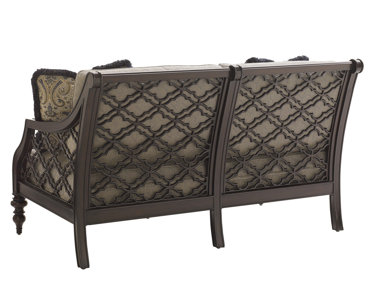 Tommy Bahama Outdoor Royal Kahala Black Sands Love Seat — View 4