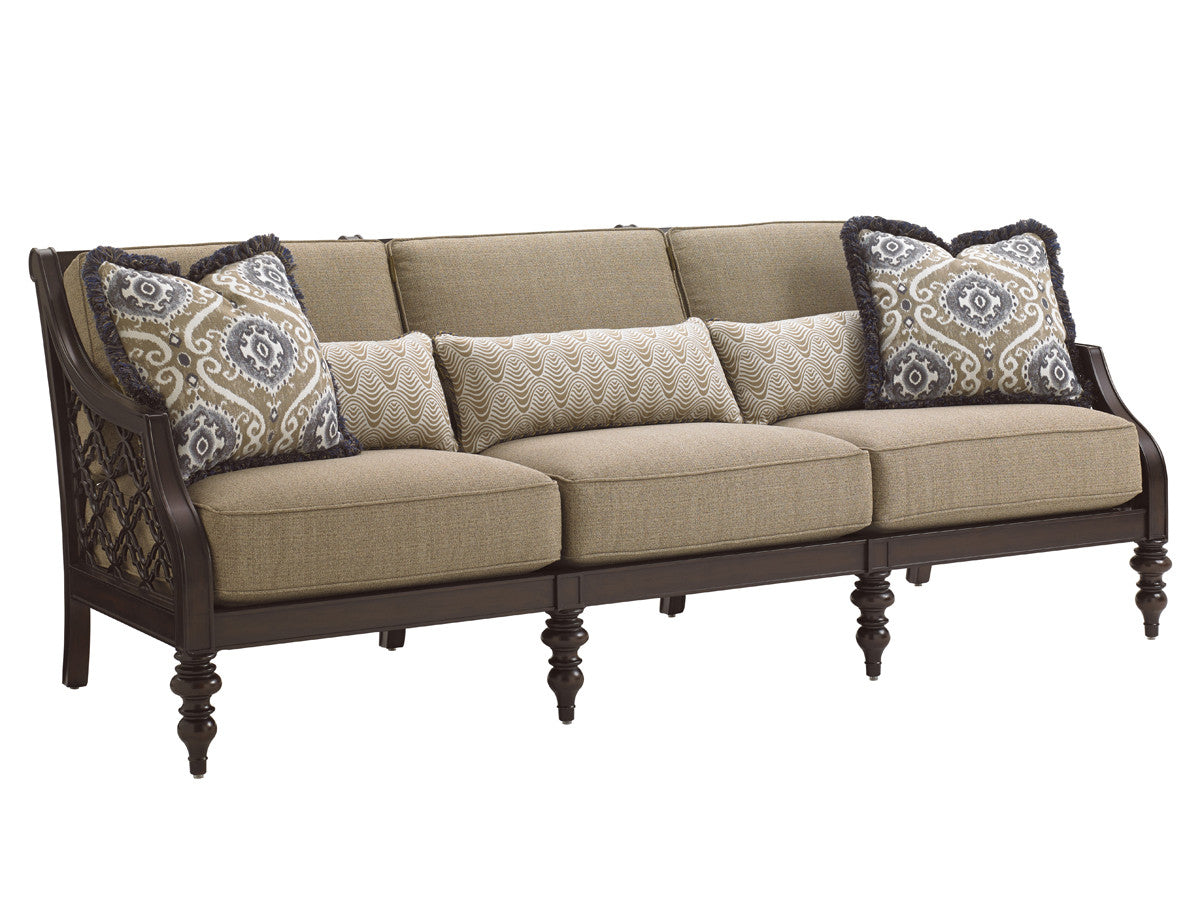 Tommy Bahama Outdoor Royal Kahala Black Sands Sofa
