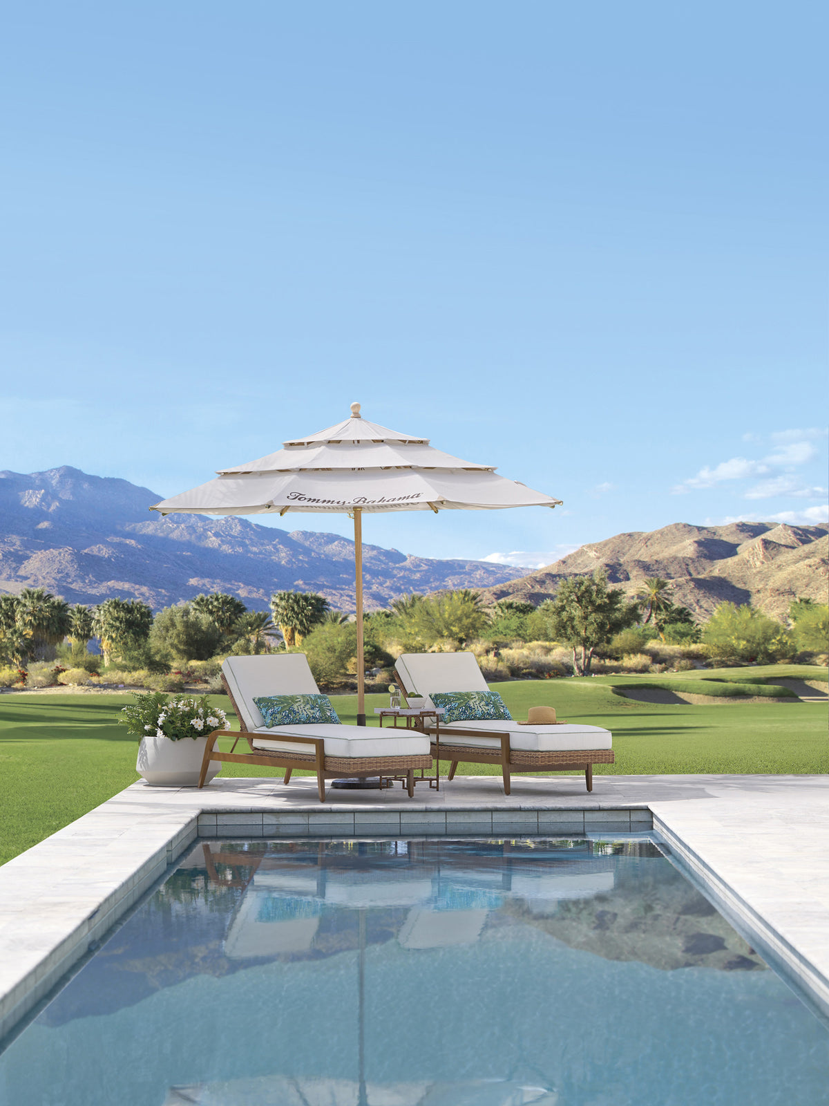 Tommy Bahama Outdoor Palm Desert Poolside Chaise — View 4