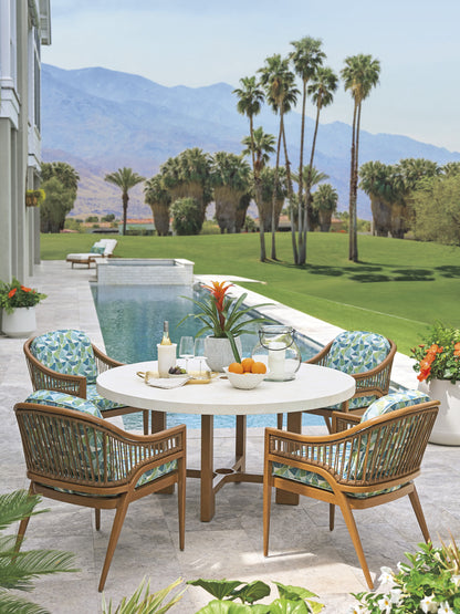 Tommy Bahama Outdoor Palm Desert Poolside Round Dining Table — View 2