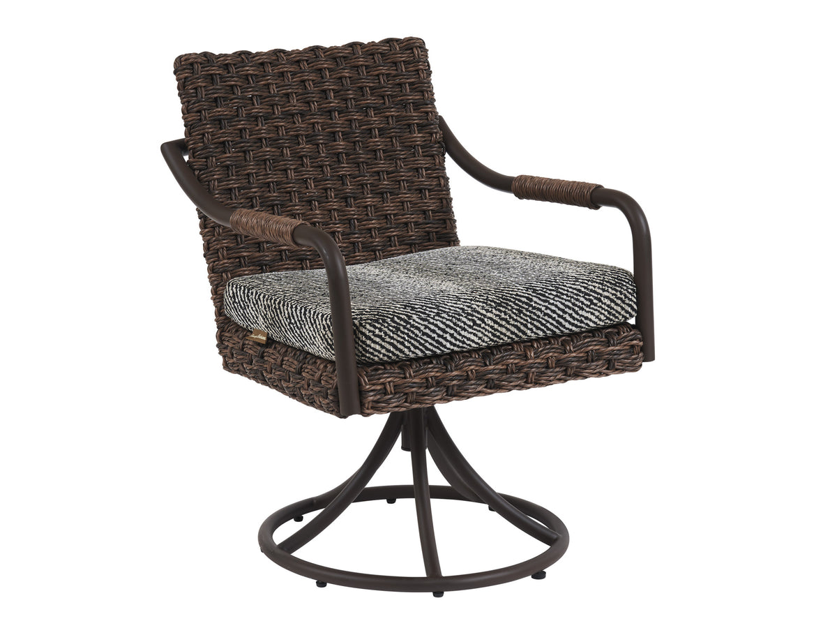 Tommy Bahama Outdoor Kilimanjaro Swivel Rocker Dining Chair