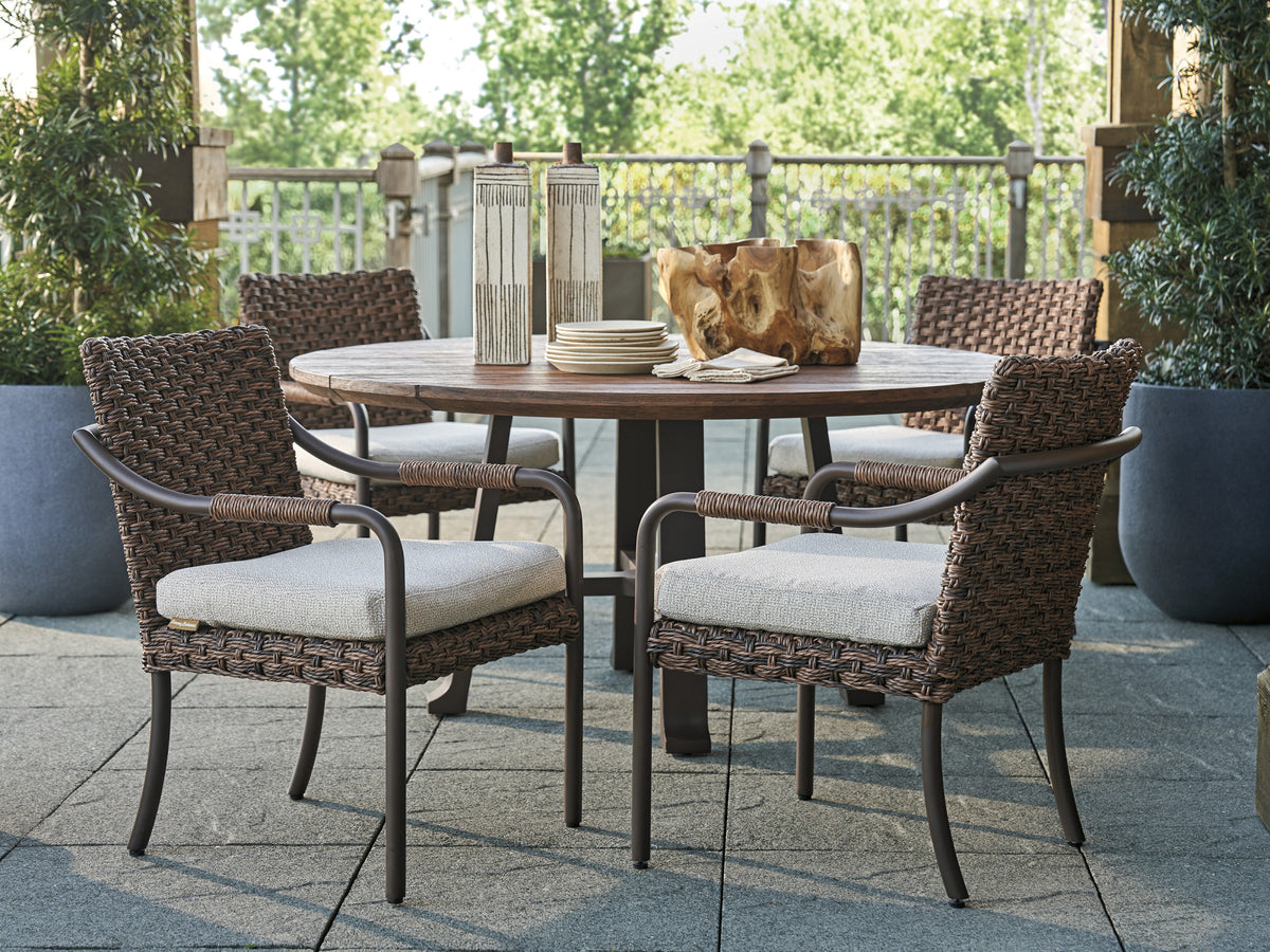 Tommy Bahama Outdoor Kilimanjaro Dining Arm Chair — View 2