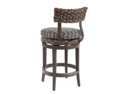 Tommy Bahama Outdoor Kilimanjaro Swivel Counter Stool — View 3