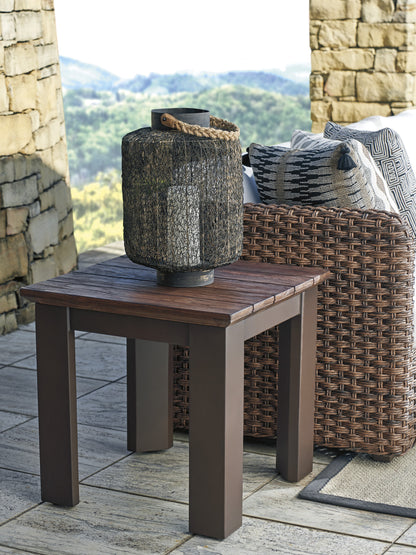 Tommy Bahama Outdoor Kilimanjaro Serving End Table — View 2