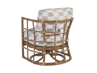 Tommy Bahama Outdoor Sandpiper Bay Swivel Chair — View 3