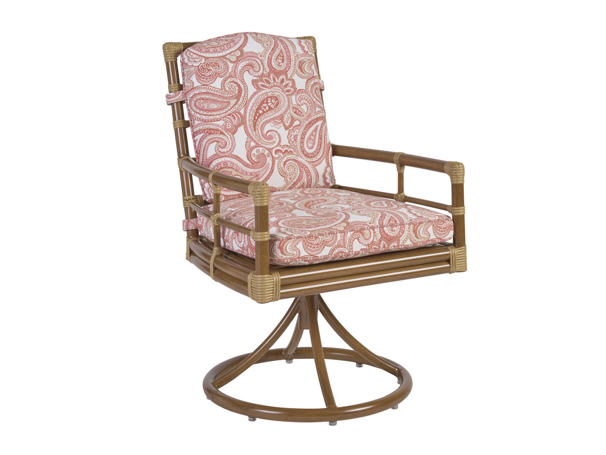 Tommy Bahama Outdoor Sandpiper Bay Swivel Rocker Dining Chair