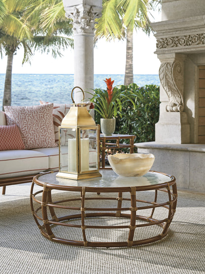 Tommy Bahama Outdoor Sandpiper Bay Round Cocktail Table — View 2