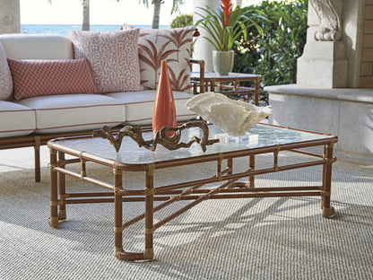 Tommy Bahama Outdoor Sandpiper Bay Rectangular Cocktail Table — View 2