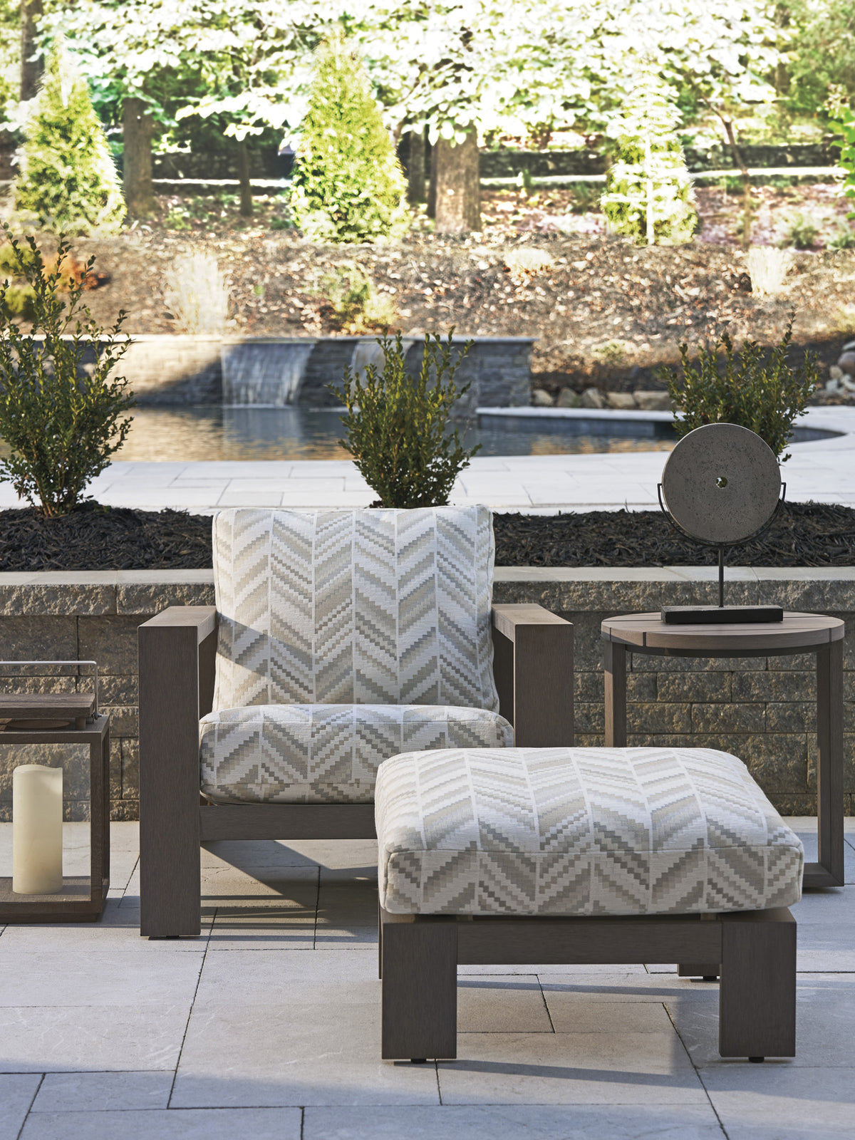 Tommy Bahama Outdoor Mozambique Ottoman — View 2