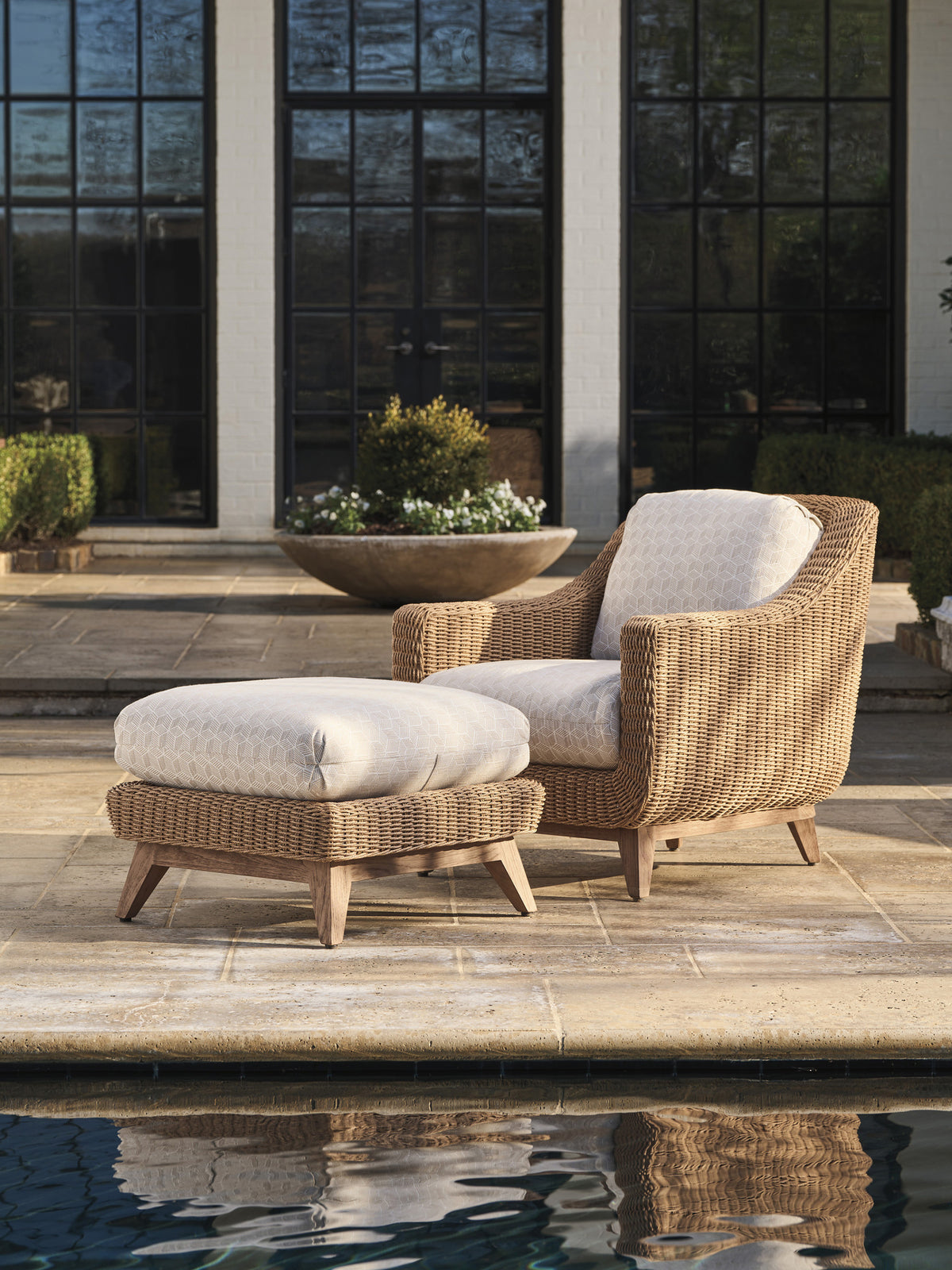Tommy Bahama Outdoor Isle Of Palms Ottoman — View 4