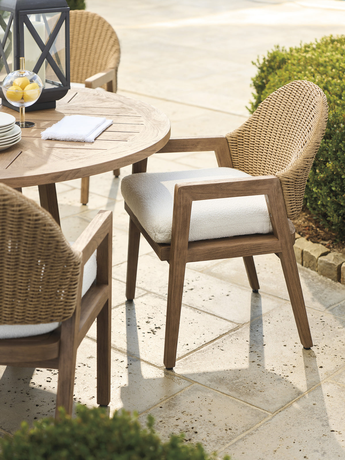 Tommy Bahama Outdoor Isle Of Palms Arm Dining Chair — View 2