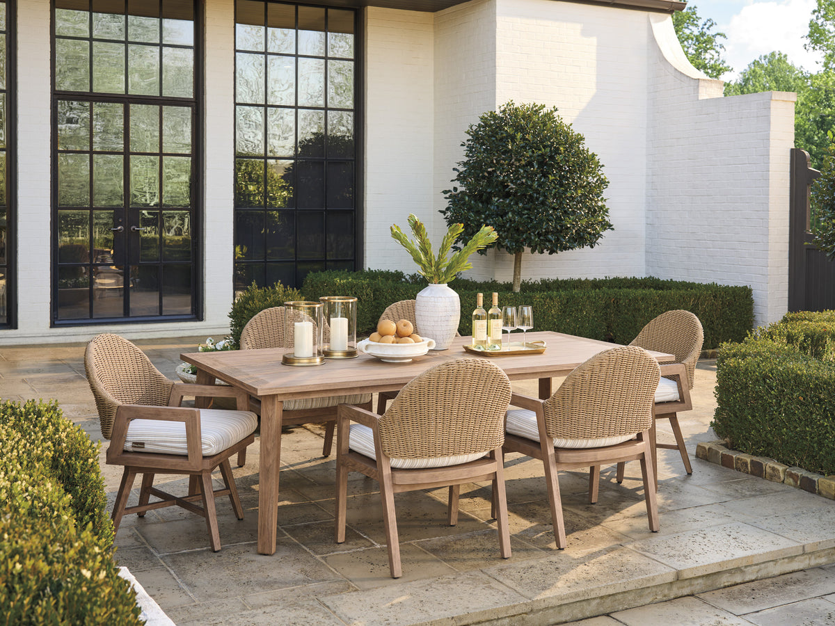 Tommy Bahama Outdoor Isle Of Palms Teak Rectangular Dining Table — View 2