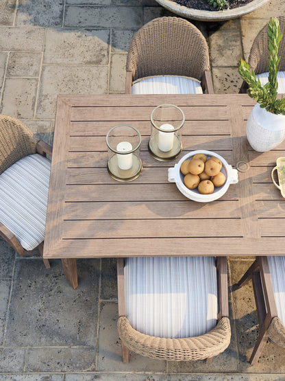 Tommy Bahama Outdoor Isle Of Palms Teak Rectangular Dining Table — View 3