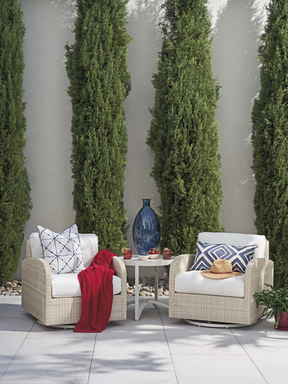 Tommy Bahama Outdoor Sand Dune Round End Table — View 3