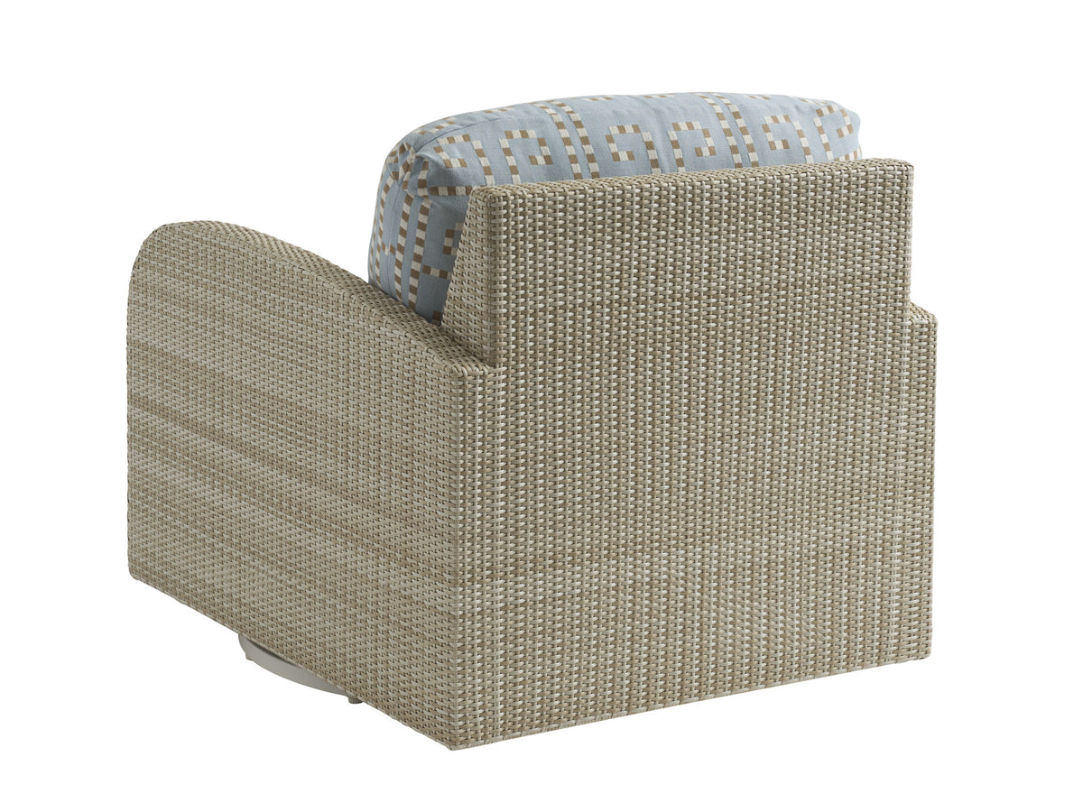 Tommy Bahama Outdoor Sand Dune Swivel Lounge Chair — View 3