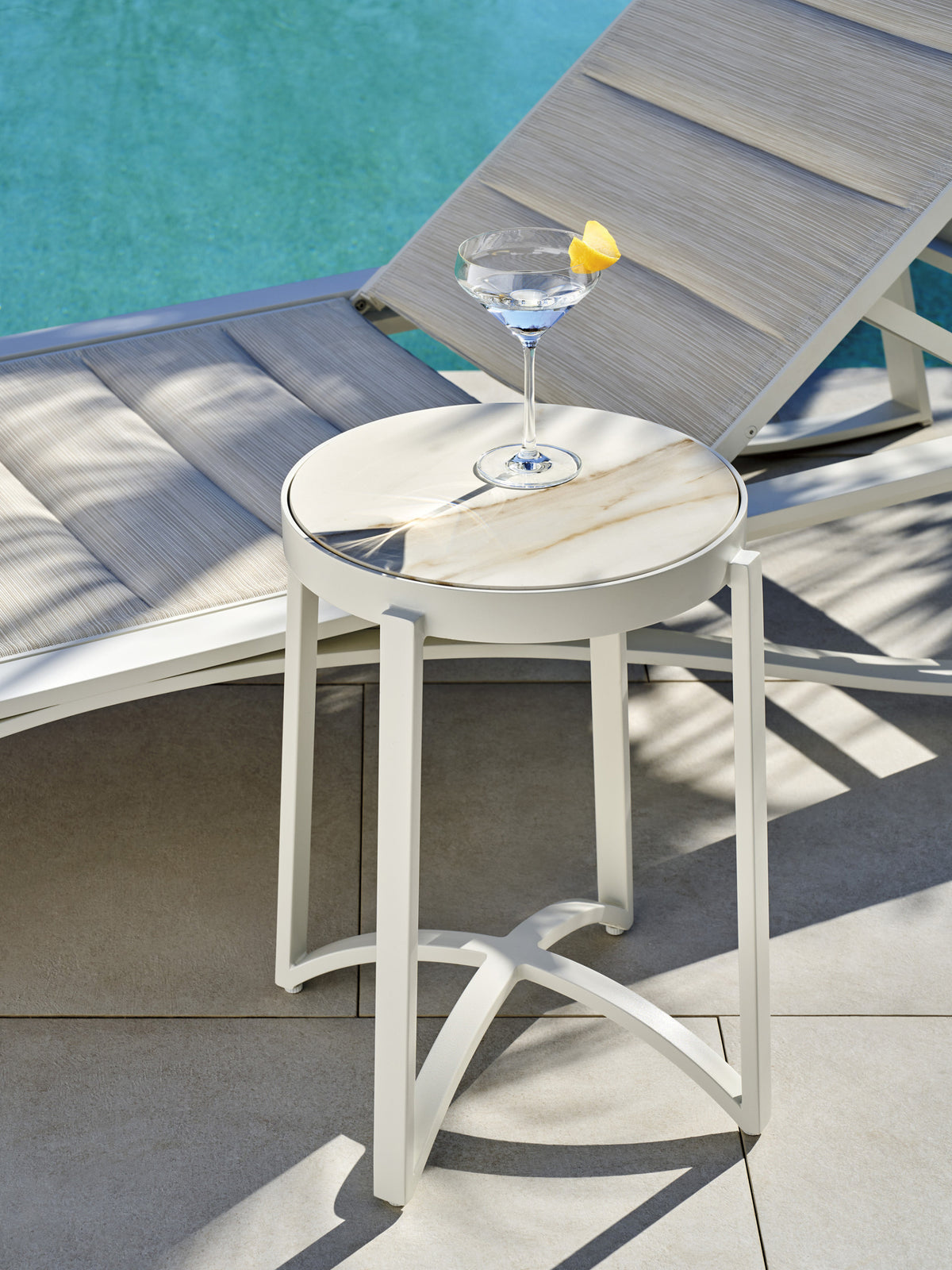 Tommy Bahama Outdoor Sand Dune Accent Table — View 2