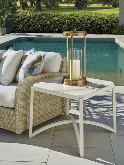 Tommy Bahama Outdoor Sand Dune Square End Table — View 2