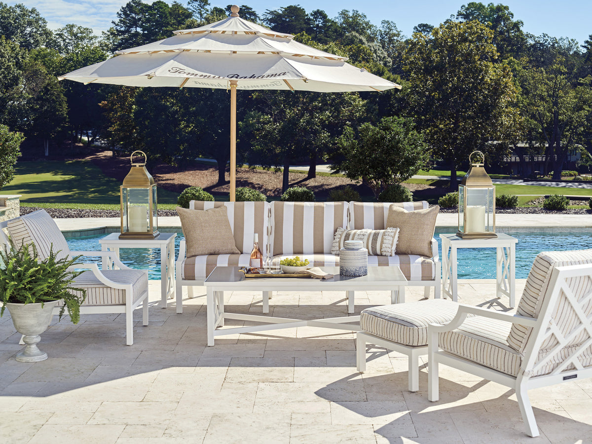 Tommy Bahama Outdoor Island Classic Rectangular Cocktail Table — View 3