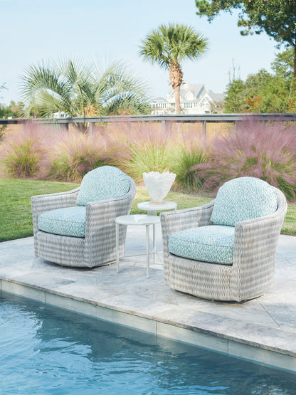 Tommy Bahama Outdoor Seabrook Swivel Lounge Chair — View 2