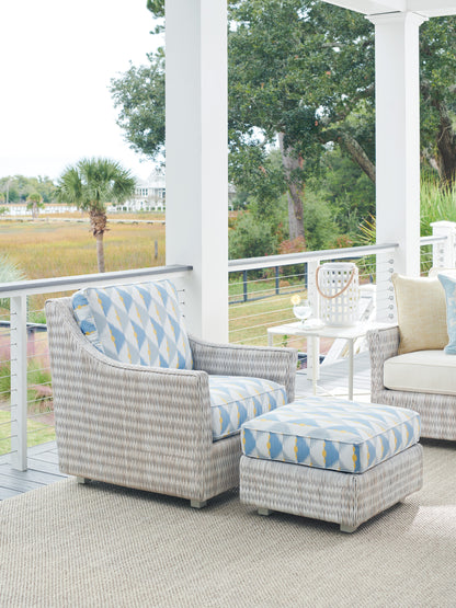 Tommy Bahama Outdoor Seabrook Ottoman — View 2